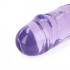 Двусторонний фиолетовый фаллоимитатор - 45 см.