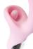 Розовый вибратор-кролик с ласкающим язычком Orali - 22 см.